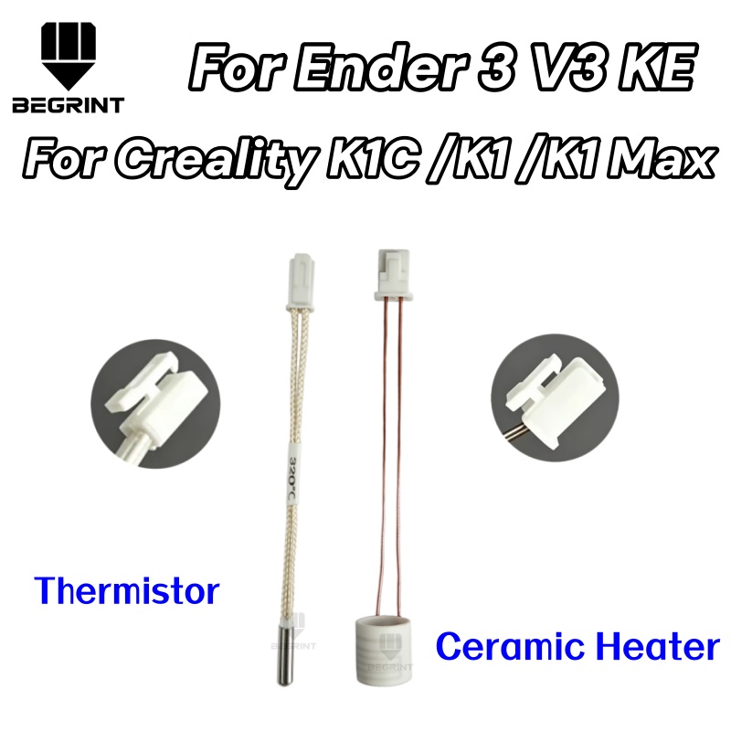 Aluminium Profile 2020 - Upgraded 24V 60W Ceramic Heater Cartridge