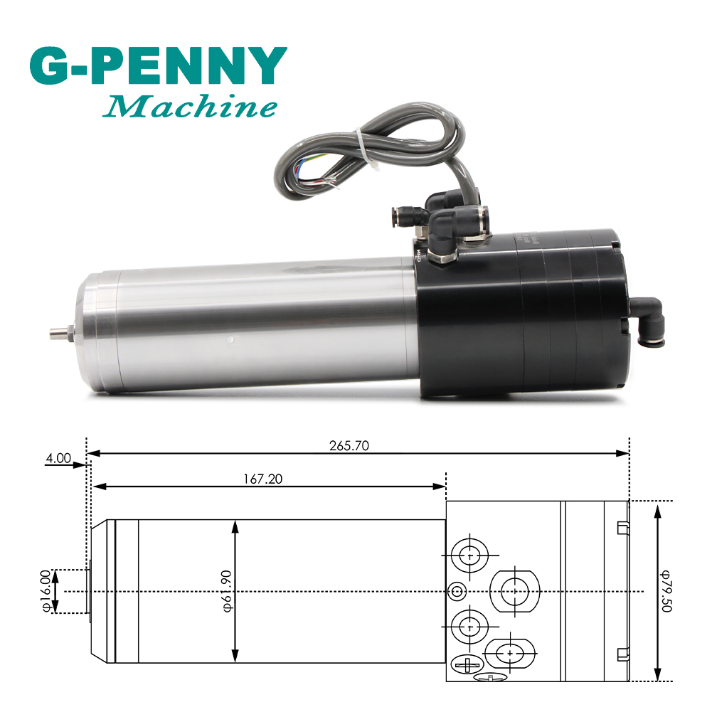 Water Cooled Spindle 1.8kw 220 - Water Cooled Spindle ulasan dan harga