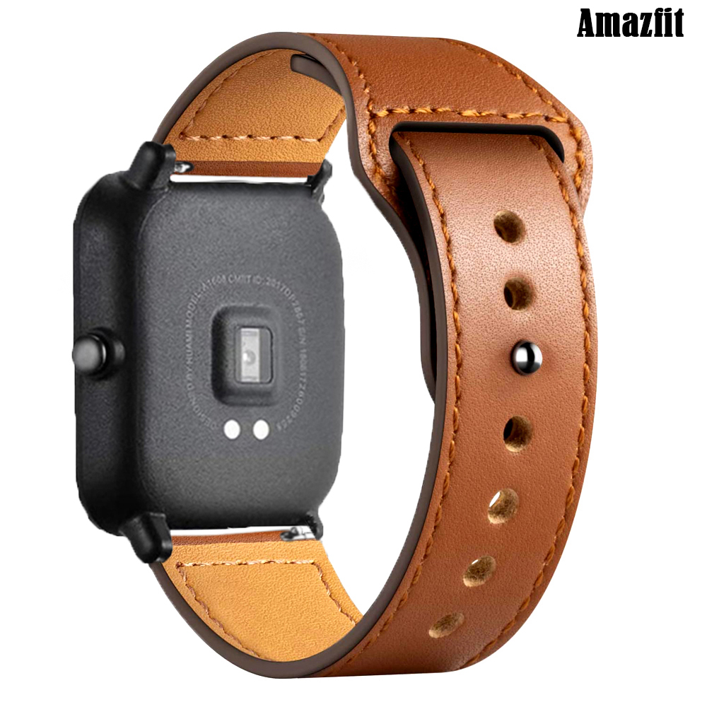 20mm 22mm Leather Band For Ama - Gt2 Pulley ulasan dan harga