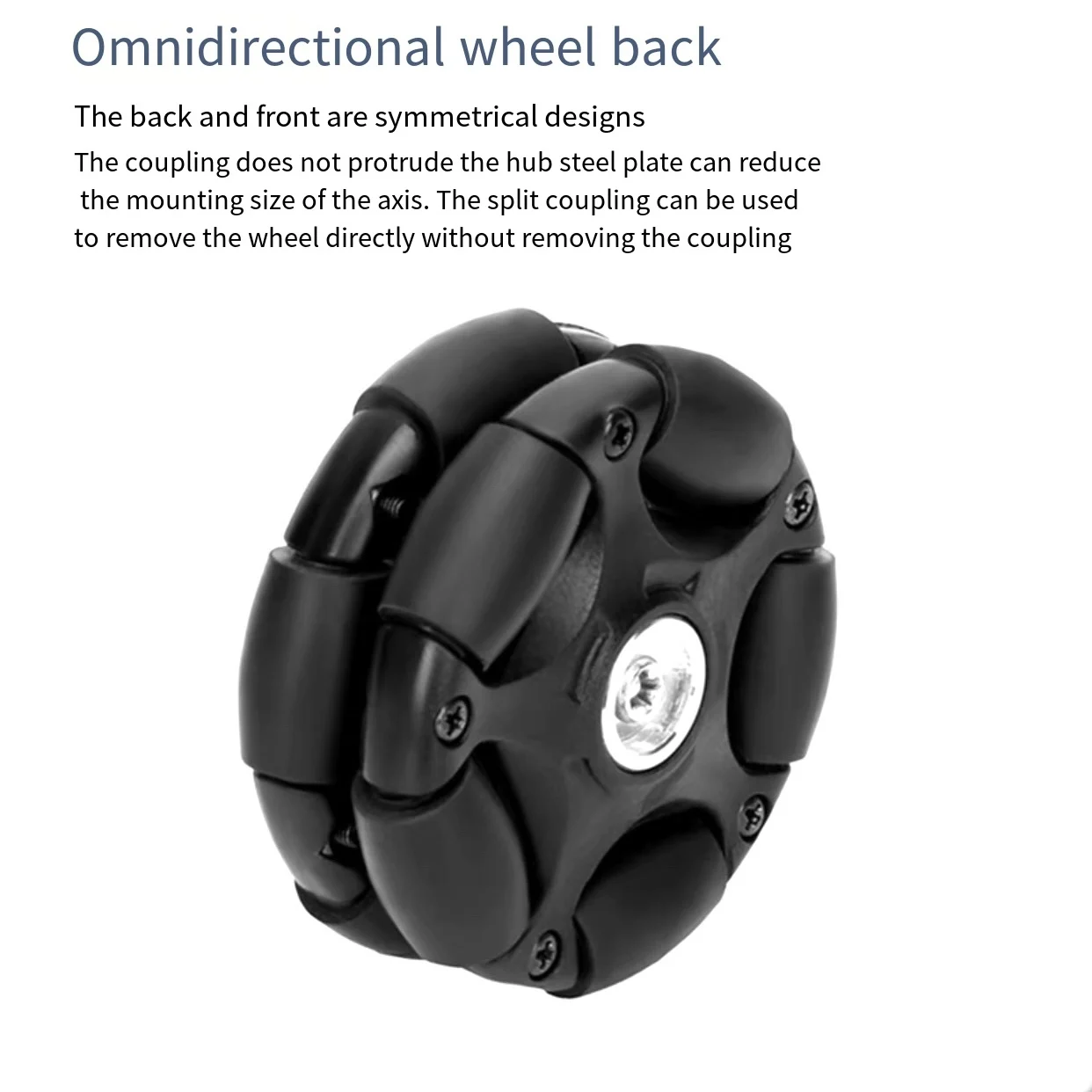 Metal Omni Wheel Intelligent W - Coupling 8Mm ulasan dan harga