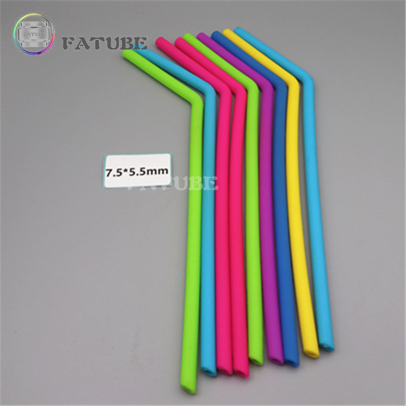10PCS Fatube Silicone Straw Cu - Coupling 8Mm ulasan dan harga