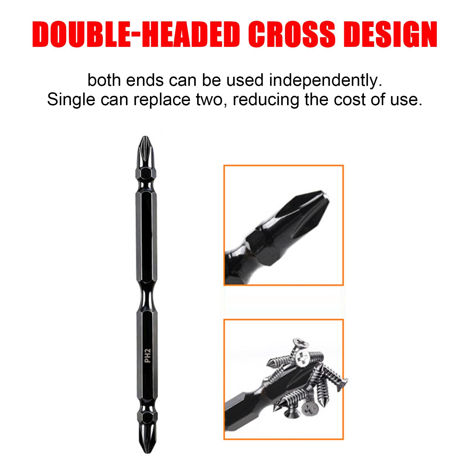 Magnetic Drill Bits Double-End - End Mill Set ulasan dan harga