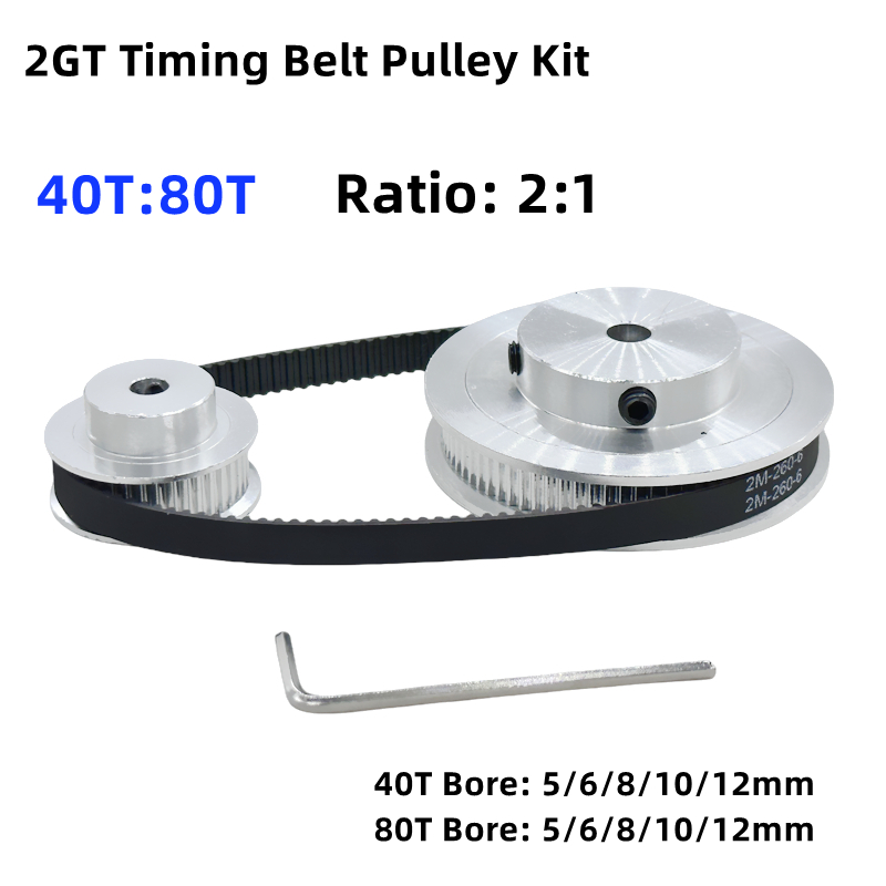 2GT 2M 80Teeth 40T GT2 40Teeth - Gt2 Belt ulasan dan harga