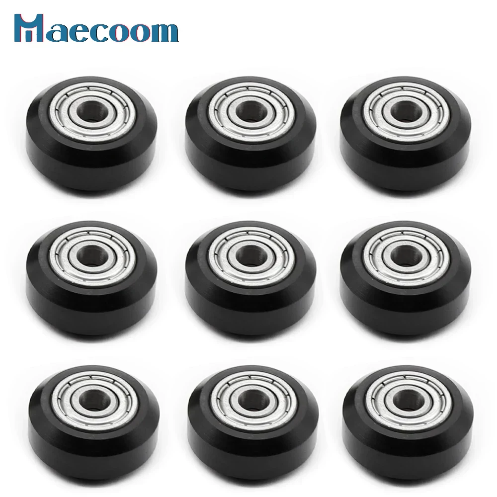 12/24pcs CNC Plastic POM Wheel - V Slot Wheel ulasan dan harga