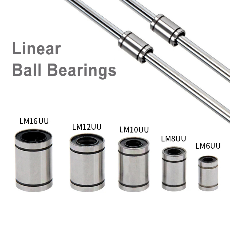 10Pcs LM6UU LM8UU LM10UU LM12U - Linear Rod 8Mm ulasan dan harga