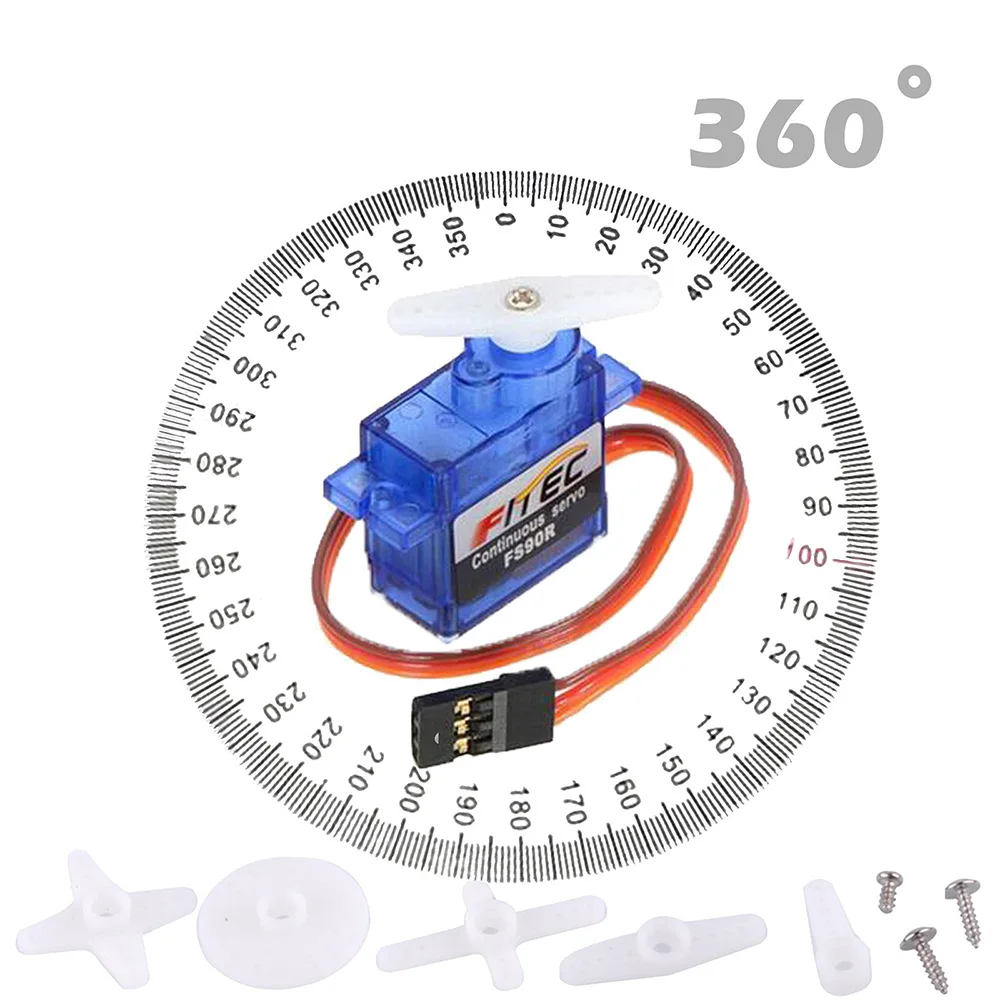 Feetech Mini FS90R Micro Servo - Servo 9G ulasan dan harga