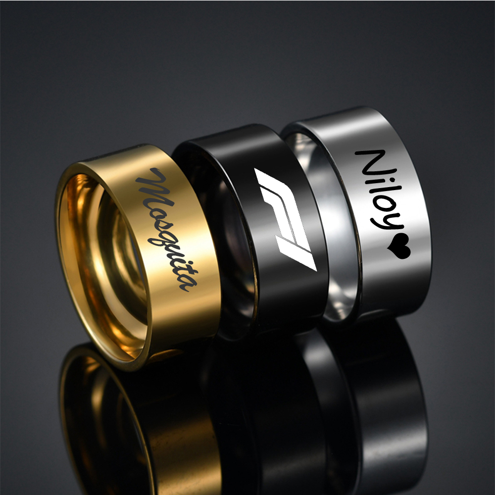 Personalized Engraved Name Dat - Coupling 8Mm ulasan dan harga