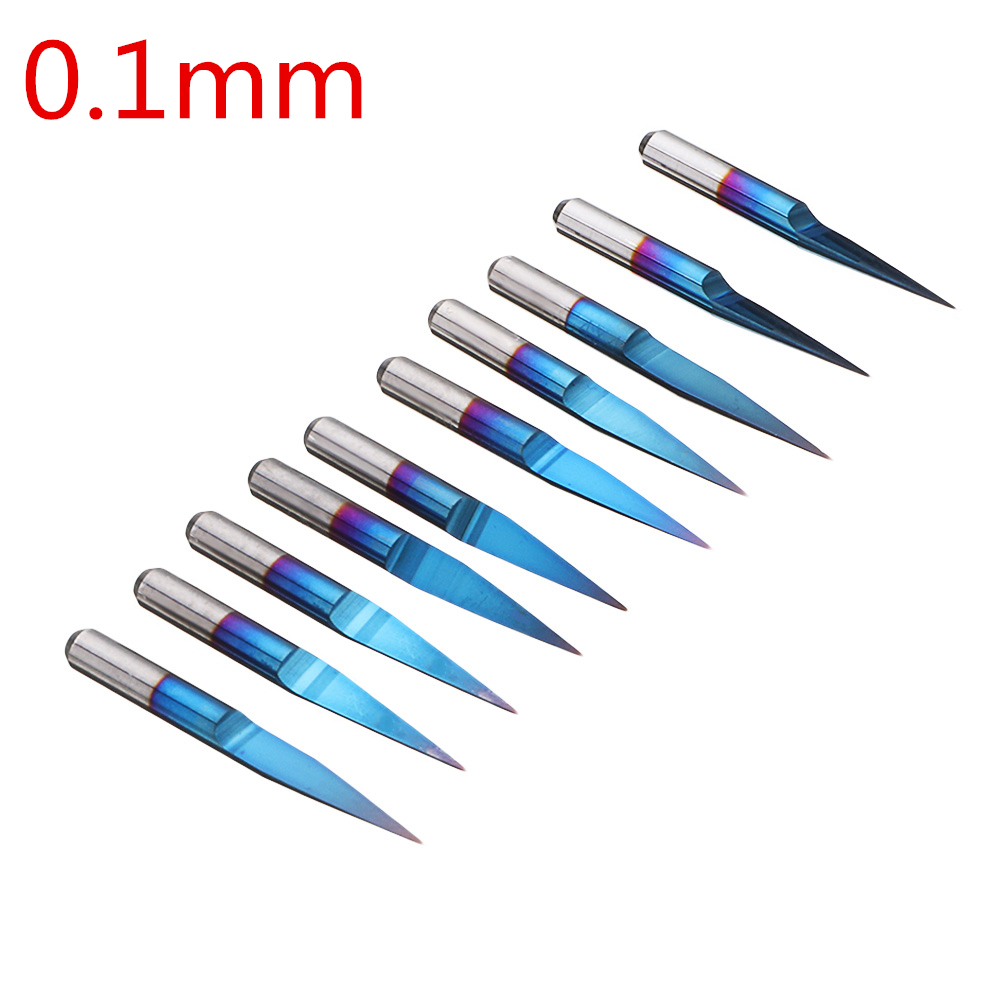 3.175mm Blue Coating PCB 3D Mi - Cnc Bits ulasan dan harga