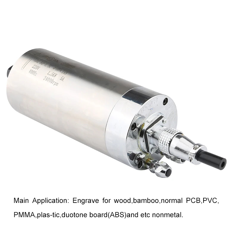GDZ-80 1.5KW ER11 CNC Water Co - Water Cooled Spindle ulasan dan harga