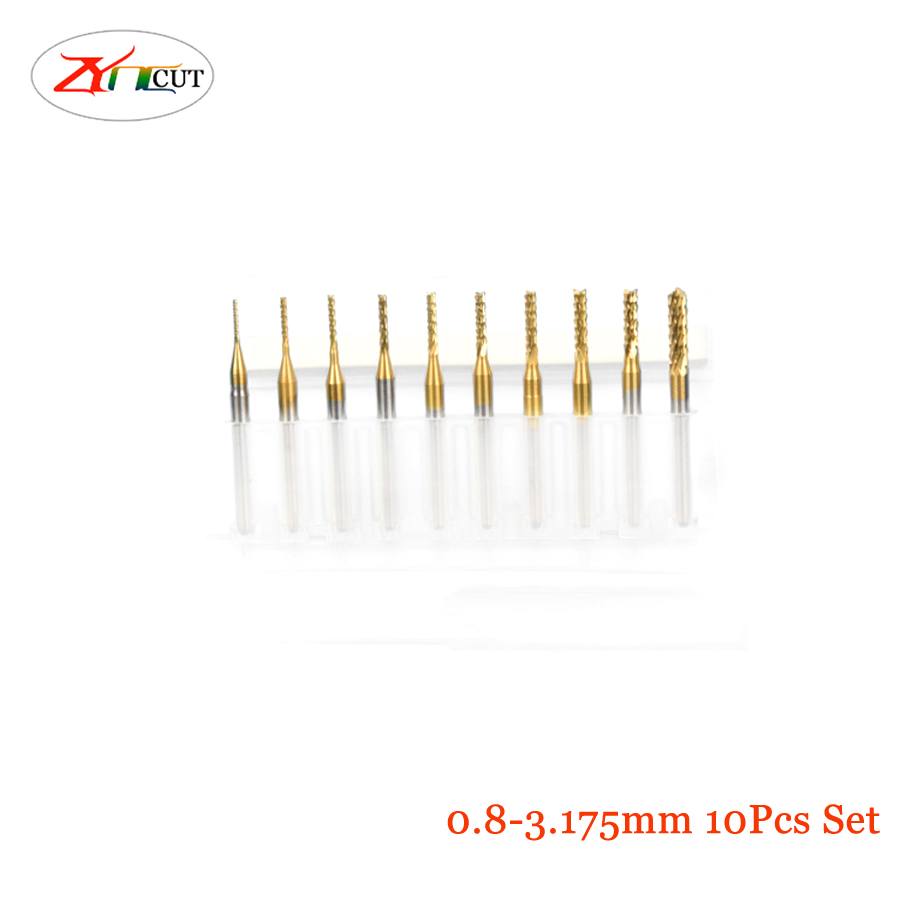 0.6-1.5mm PCB Milling Cutter T - End Mill Set ulasan dan harga