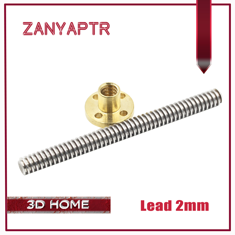 3D Printer &CNC Lead 2mm THSL- - Lead Screw 8Mm ulasan dan harga