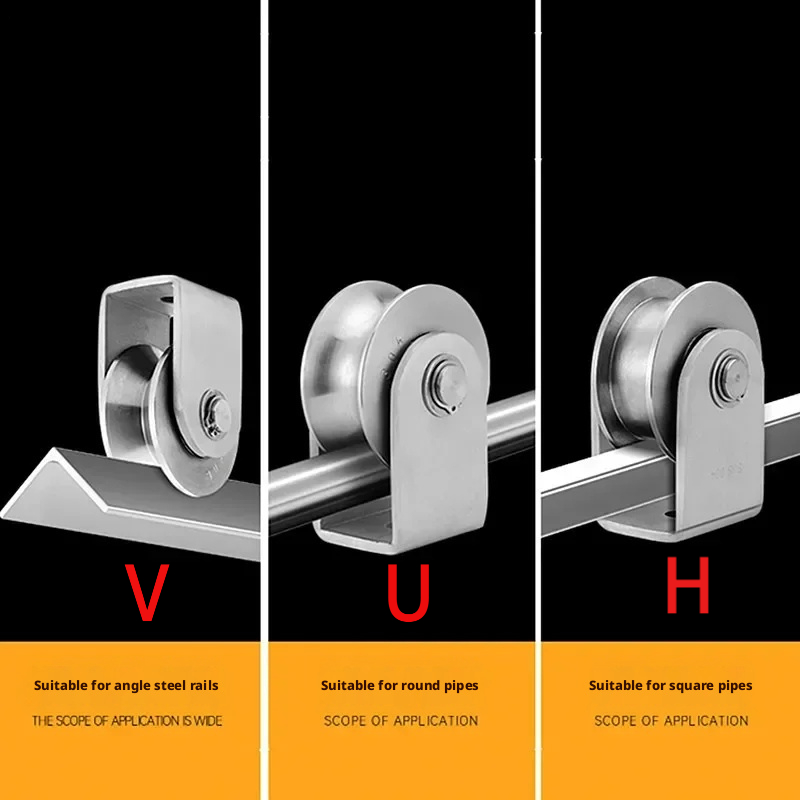 U V H Type Single Wheel Pulley - V Slot Wheel ulasan dan harga