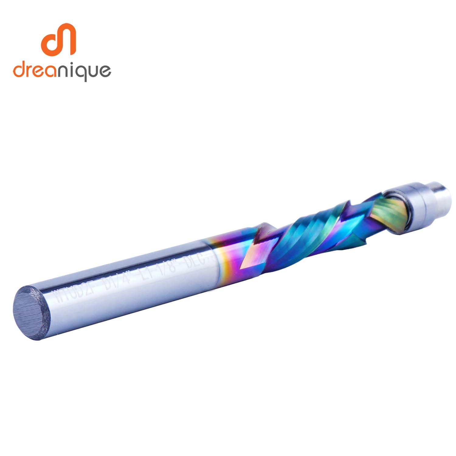 Dreanique 1pc DLC Coating Soli - End Mill Set ulasan dan harga
