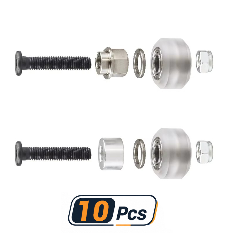 10Pcs Openbuilds Polycarbonate - V Slot Wheel ulasan dan harga
