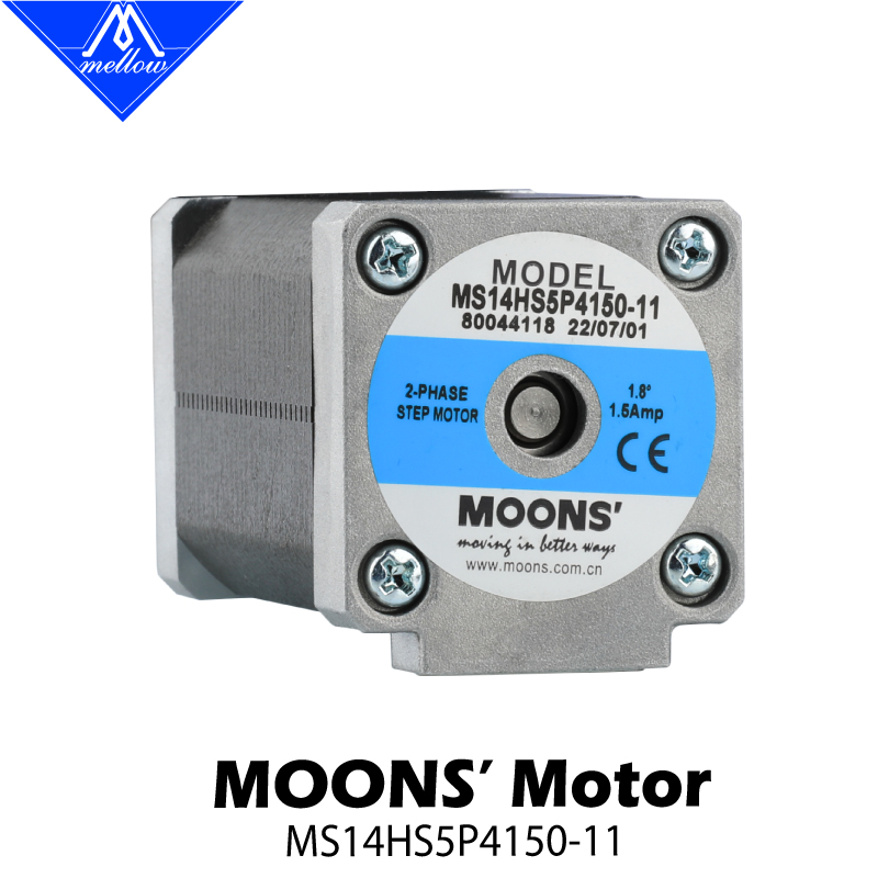 Mellow MOONS XY Shaft Nema 14  - Nema 17 Stepper ulasan dan harga
