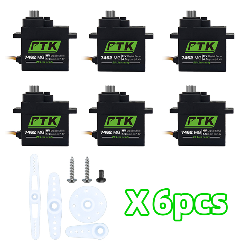 PTK 7462W MG Metal gear 9g mic - Servo 9G ulasan dan harga