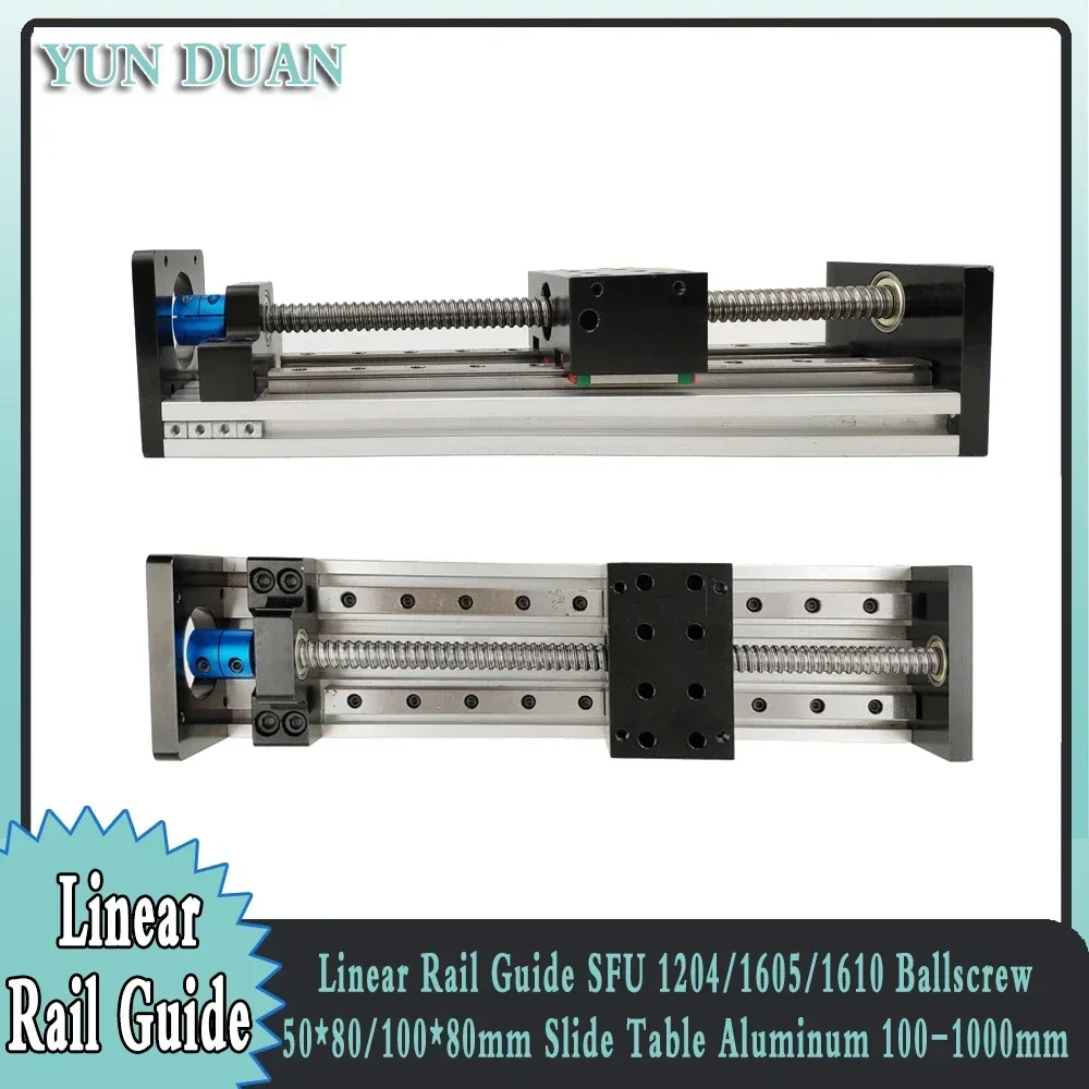 Double Square Linear Guide Sli - Ball Screw ulasan dan harga