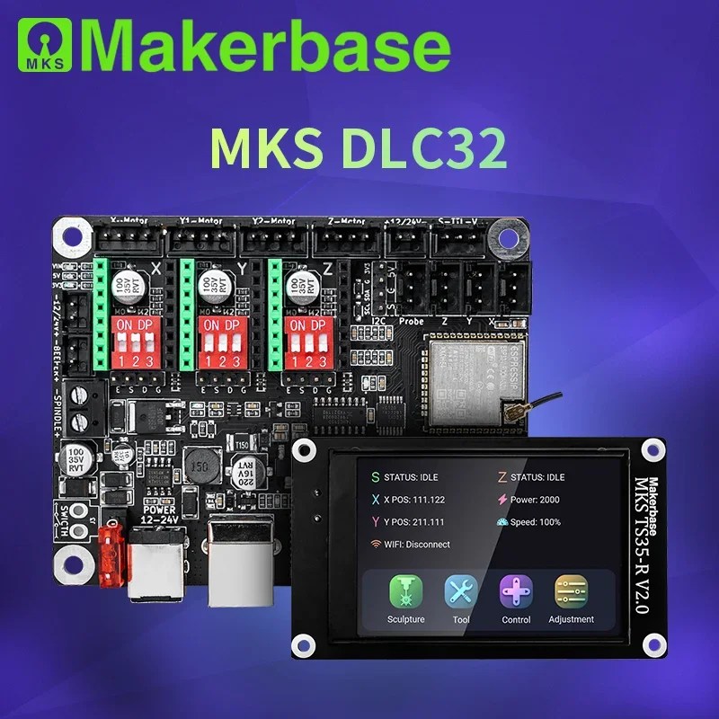 Makerbase MKS DLC32 Grbl Contr - Lm8Uu Bearing ulasan dan harga
