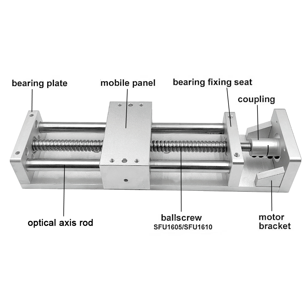 XYZ Axis Linear Rail Guide Sli - Ball Screw ulasan dan harga