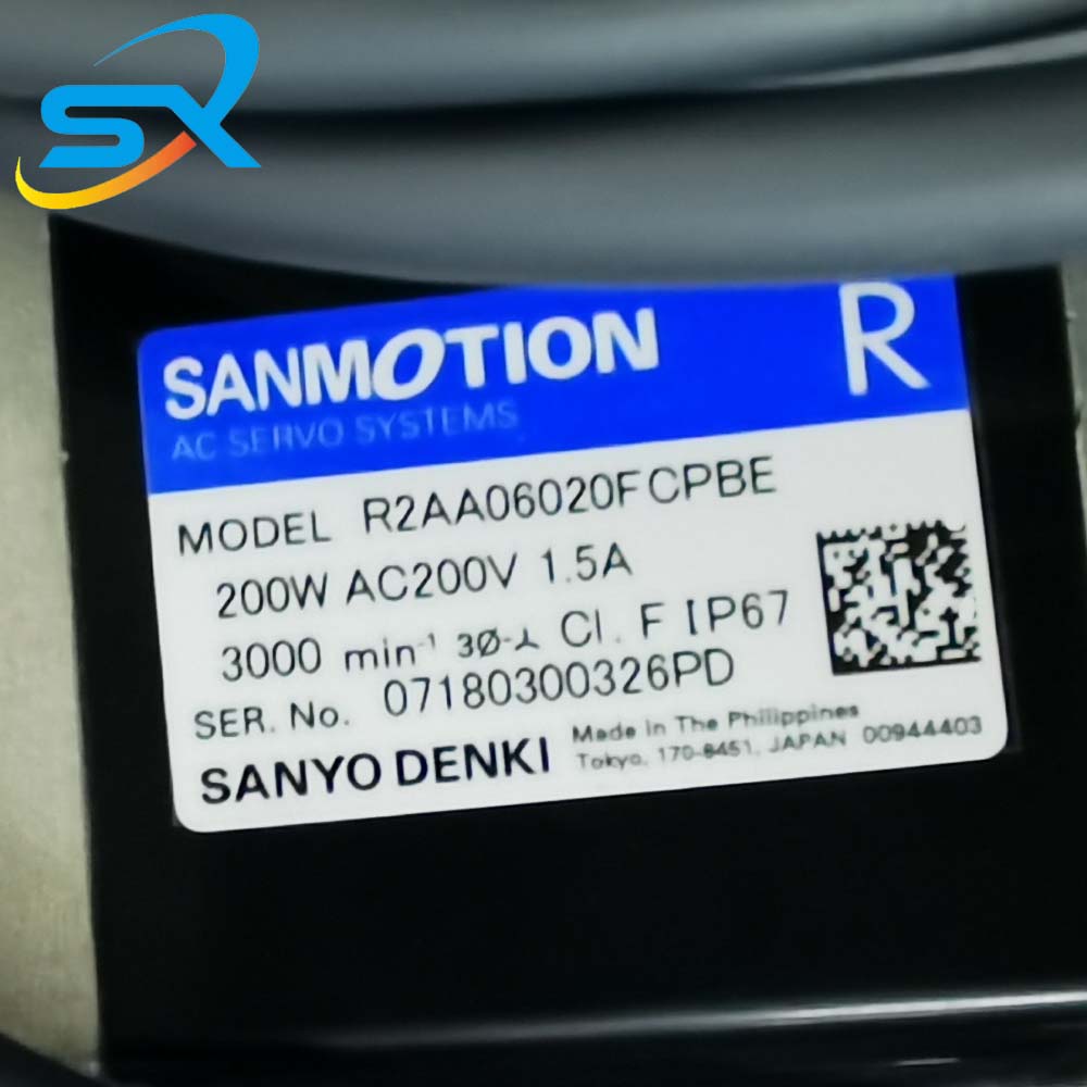 Sanyo AC Servo Motor, Running  - Servo Motor ulasan dan harga